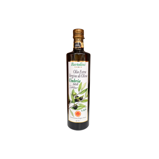BARTOLINI Olio Extra Vergine di Oliva Umbria DOP 0.75L - olio evo umbro di qualità

