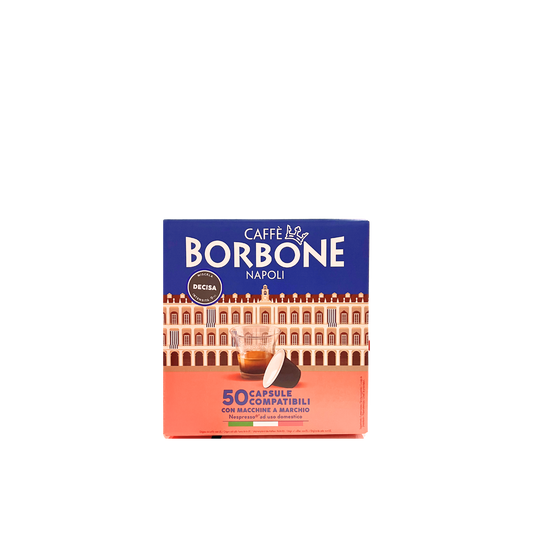 Caffè Borbone Capsule Miscela Decisa confezione da 50 capsule compatibili

