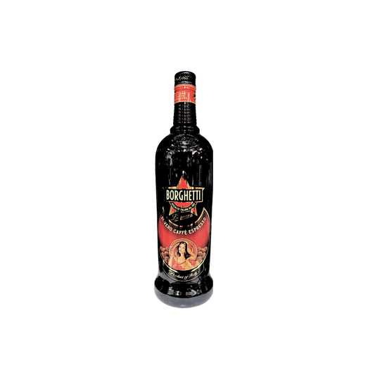 Bottiglia Borghetti liquore al caffè espresso italiano 70cl