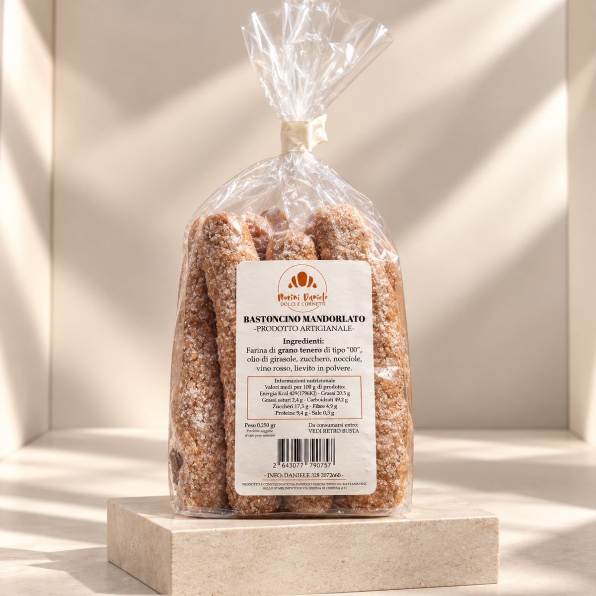 Bastoncino Mandorlato - 250gr.