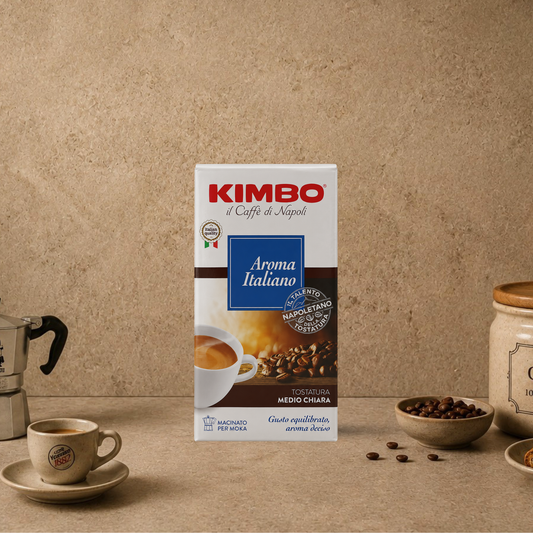 KIMBO Caffè di Napoli, Tostatura medio chiara 250g