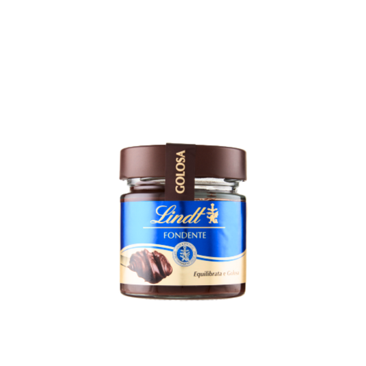 LINDT Crema Spalmabile Gusto Fondente, Senza glutine. 200gr