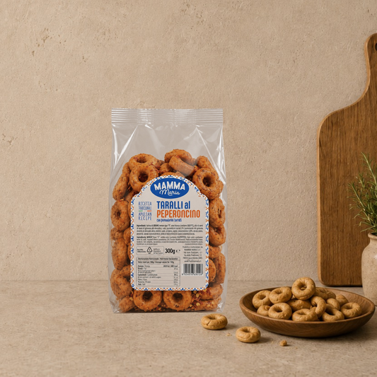 MAMMA MARIA Taralli al Peperoncino, 300gr.