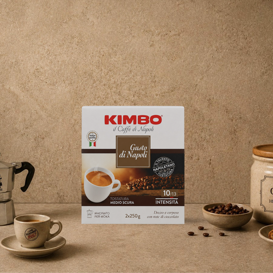 KIMBO Caffè di Napoli, Tostatura medio scura (2x250g)