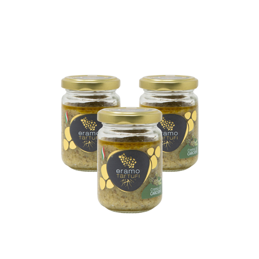 ERAMO TARTUFI Crema di Carciofi 3 Vasetti, 120gr.