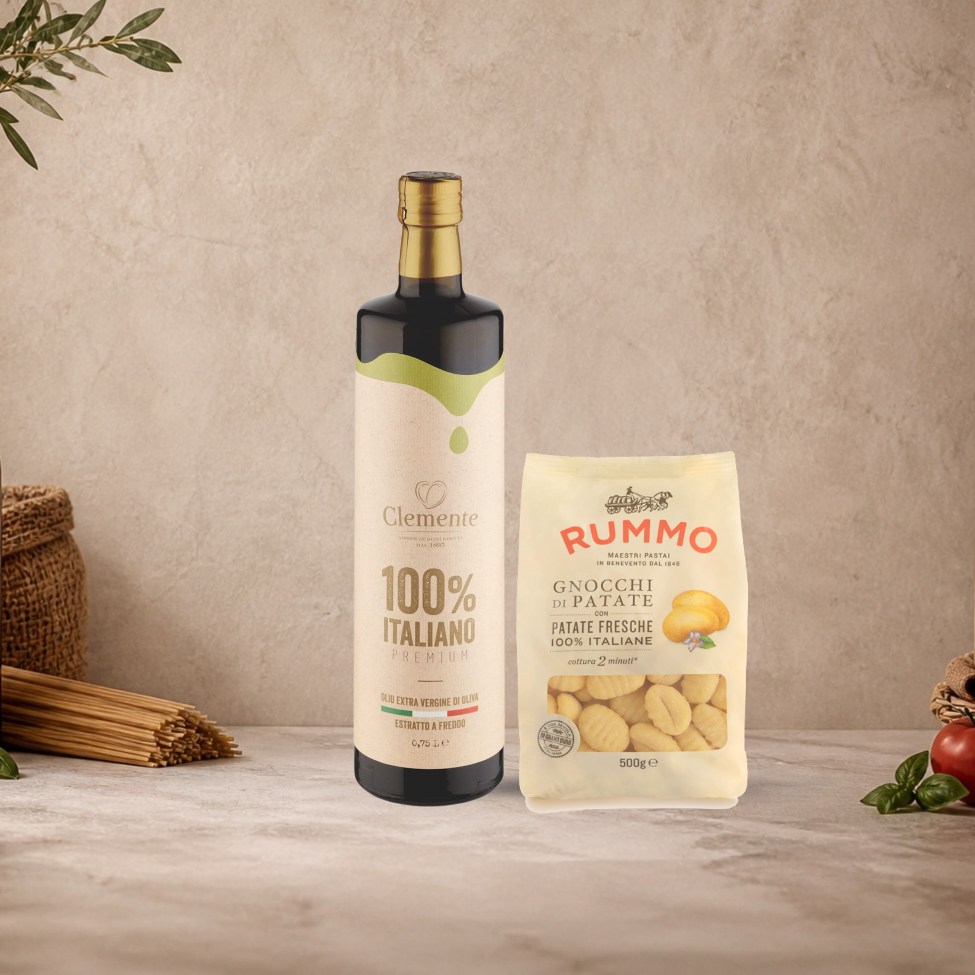 CLEMENTE Olio Extra Vergine di Oliva 100% Italiano, 75cl.