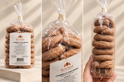 Ciambelle Vino Rosso - 280gr
