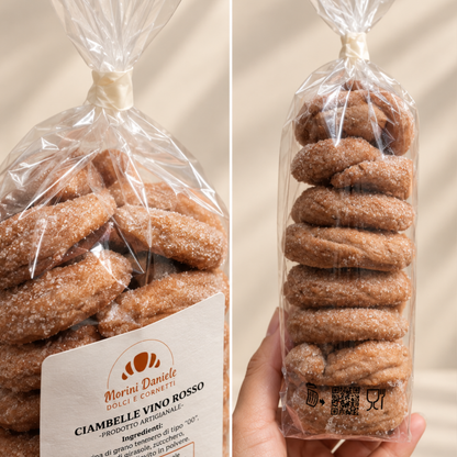 Ciambelle Vino Rosso - 280gr