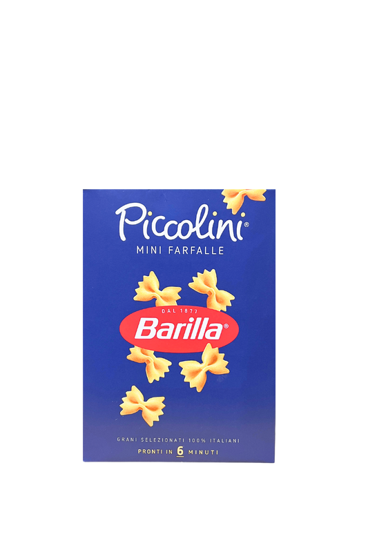 Confezione Barilla Piccolini Mini Farfalle 500 g – pasta corta di grano duro per bambini