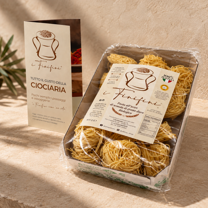 I FINI FINI Pasta all'Uovo di Semola di Grano Duro, 500gr.
