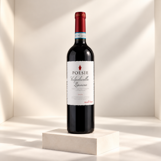 POESIE Vino Rosso Valpolicella Ripasso DOC, 75cl.
