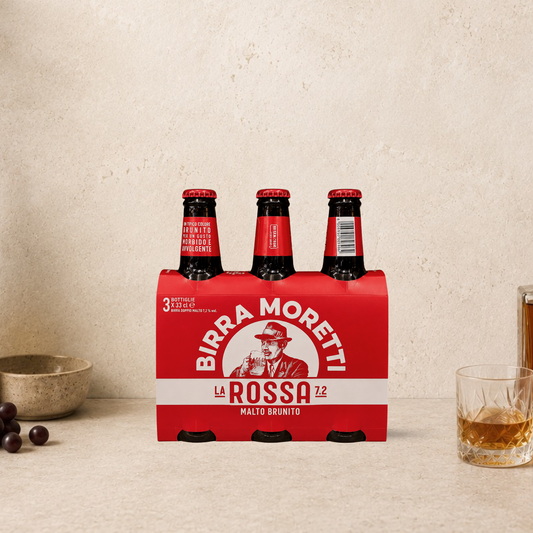 MORETTI Birra Doppio malto, La Rossa Malto brunito (3x33cl)