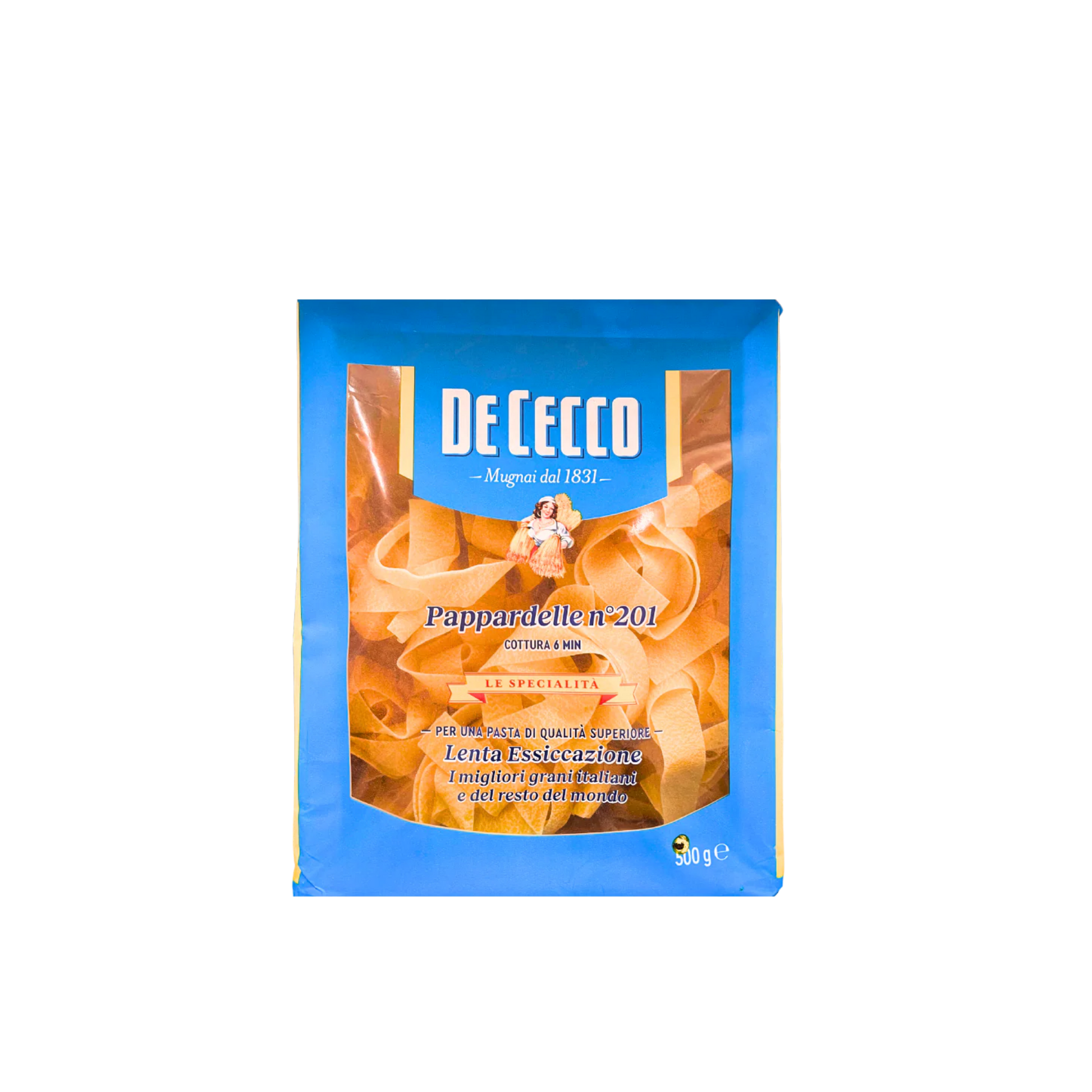 DE CECCO Pappardelle 500g – Pasta Le Specialità Essenza Pisterzi