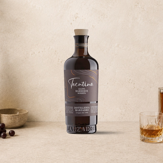 DISTILLERIA MARZADRO Grappa Trentina Barrique Morbida 50cl | Smooth Italian Grappa