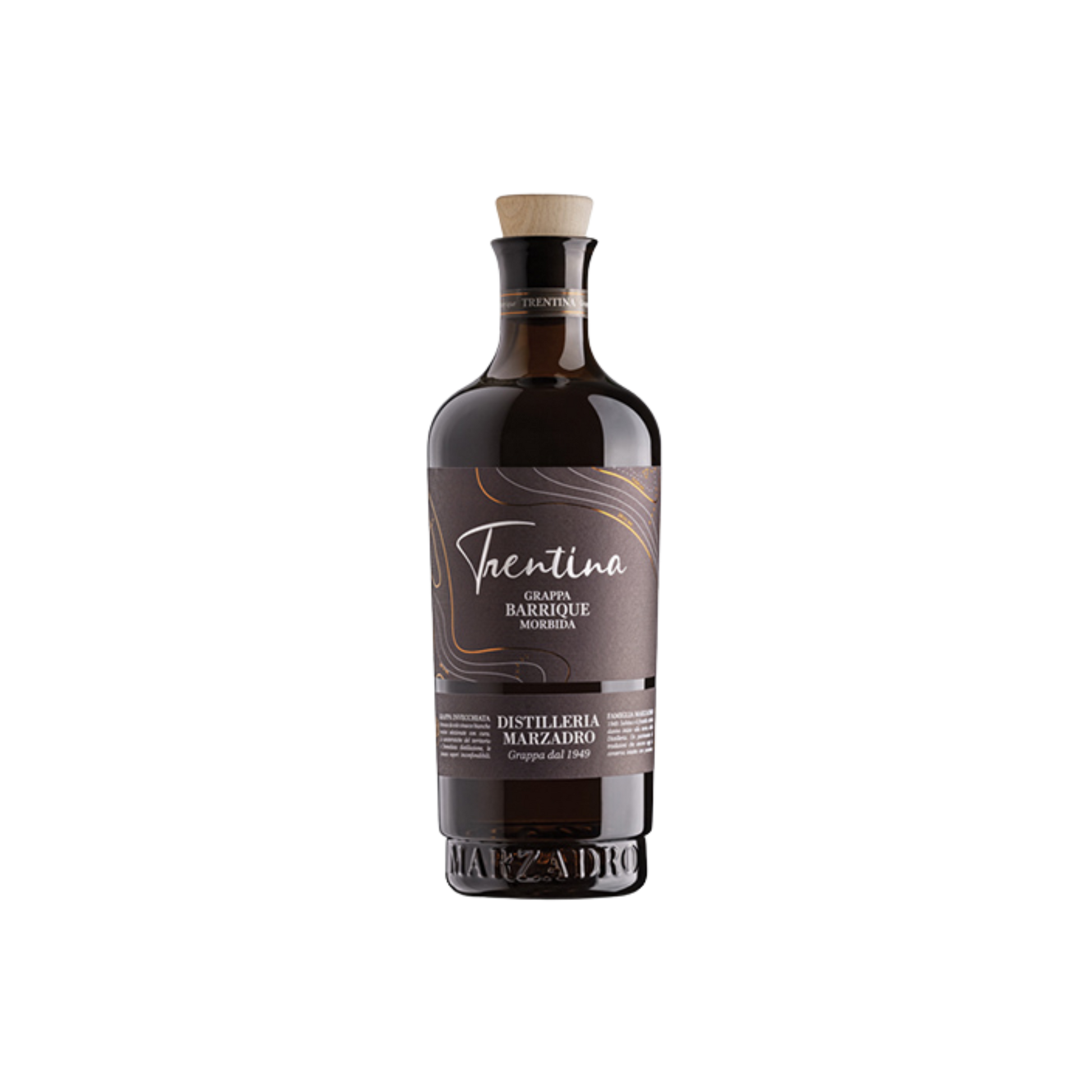 DISTILLERIA MARZADRO Grappa Trentina Barrique Morbida 50cl | Smooth Italian Grappa Europe shipping