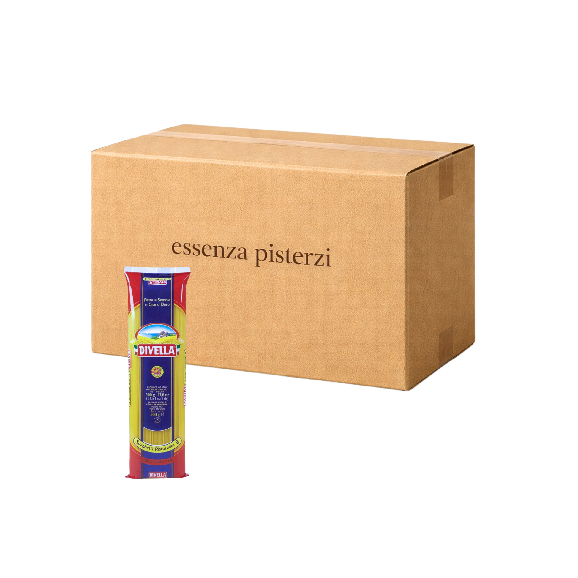 DIVELLA Pasta Box — Scorta Italiana, Esperienza di Gusto, 5kg.