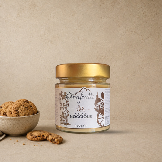 ETNAFRUTTI Hazelnut Cream 190g | Authentic Italian Hazelnut Spread