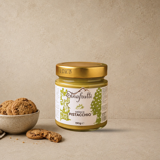 ETNAFRUTTI Pistachio Cream 190g | Authentic Sicilian Pistachio Spread