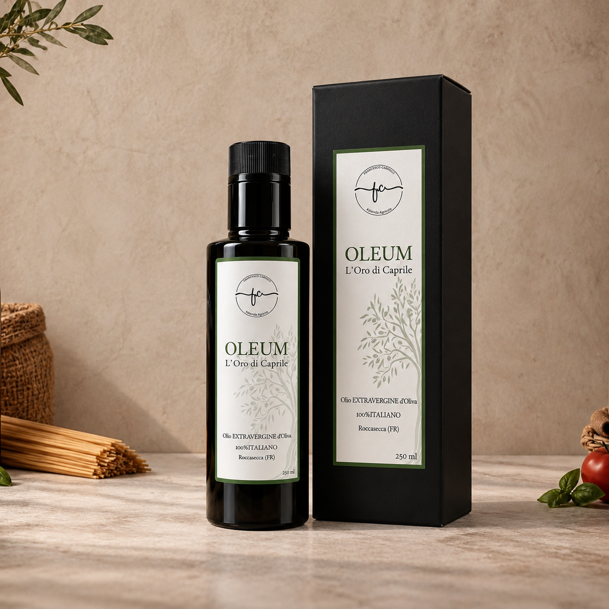 Essenza Pisterzi is currently the only retailer offering OLEUM.