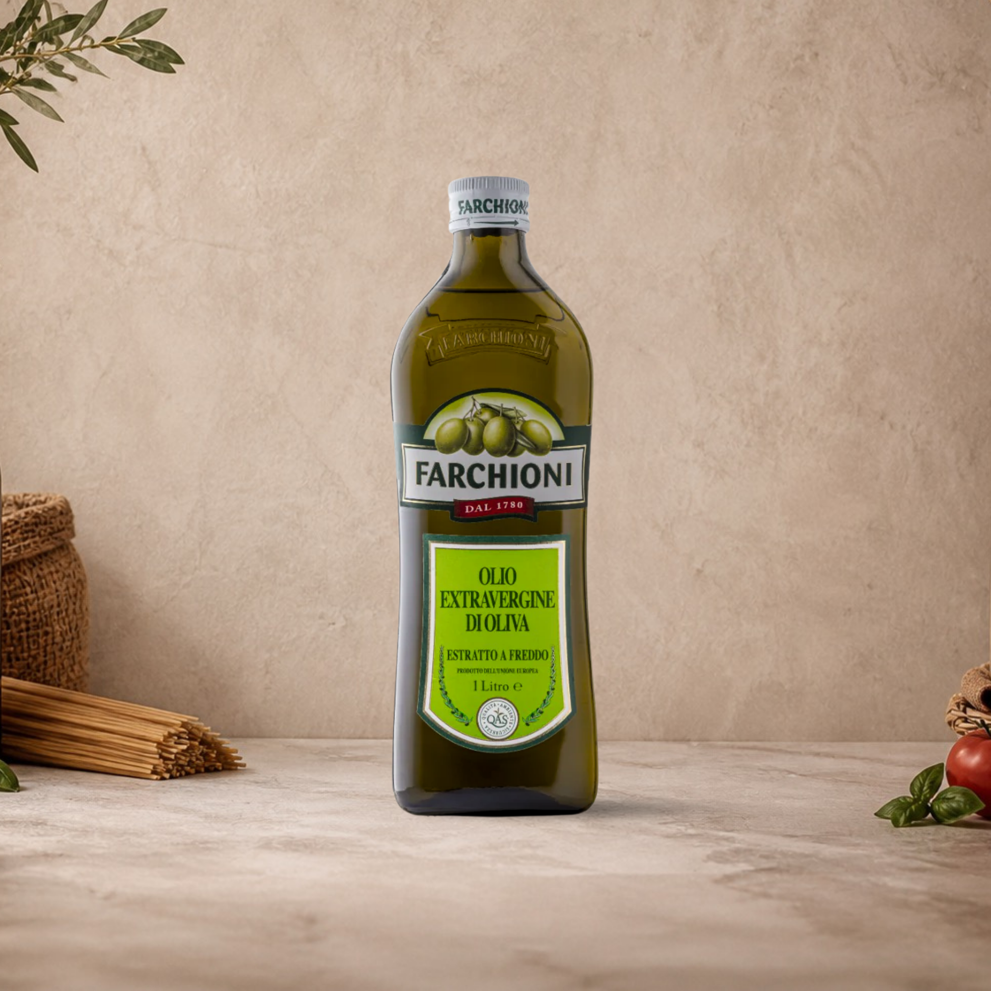 FARCHIONI Extra Virgin Olive Oil 1L | Authentic Italian EVOO