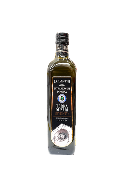 DeSantis Olio Extra Vergine di oliva, Terra di Bari. 0.75L