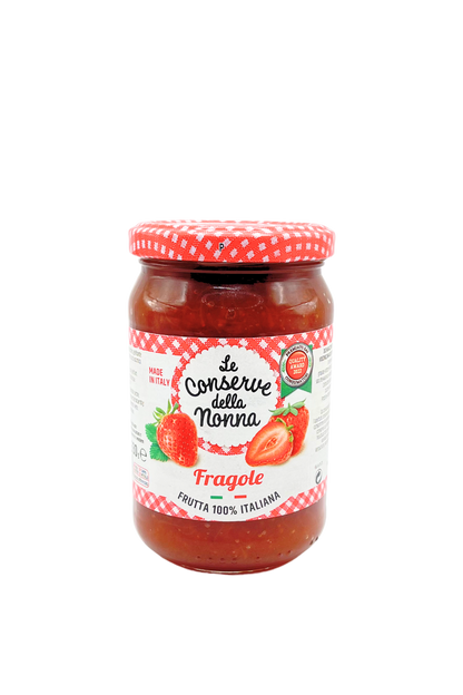 Le Conserve della Nonna Confettura di Fragole, Frutta 100% Italiana. 330gr