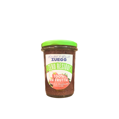 Vasetto di composta di fragole Zuegg Zero Residui da 230 grammi – selezione Essenza Pisterzi
