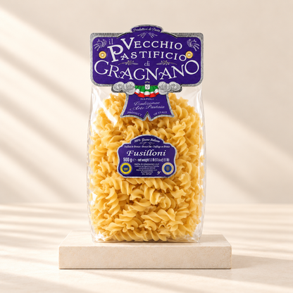 IL VECCHIO PASTIFICIO DI GRAGNANO Handwerklich hergestellte Fusilloni g.g.A., 500g.