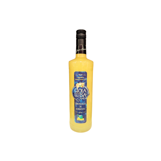 Bottiglia da 70 cl di GIOIA LUISA Limoncello di Sorrento IGP, liquore tradizionale campano al limone.