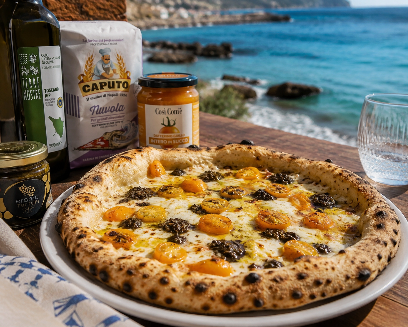 Golden Truffle Pizza Experience Kit (Free Pizza Yeast Included) 🍕