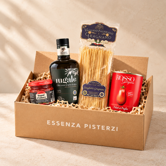 Italian Spicy Pasta Dinner Box for 4 | Essenza Pisterzi