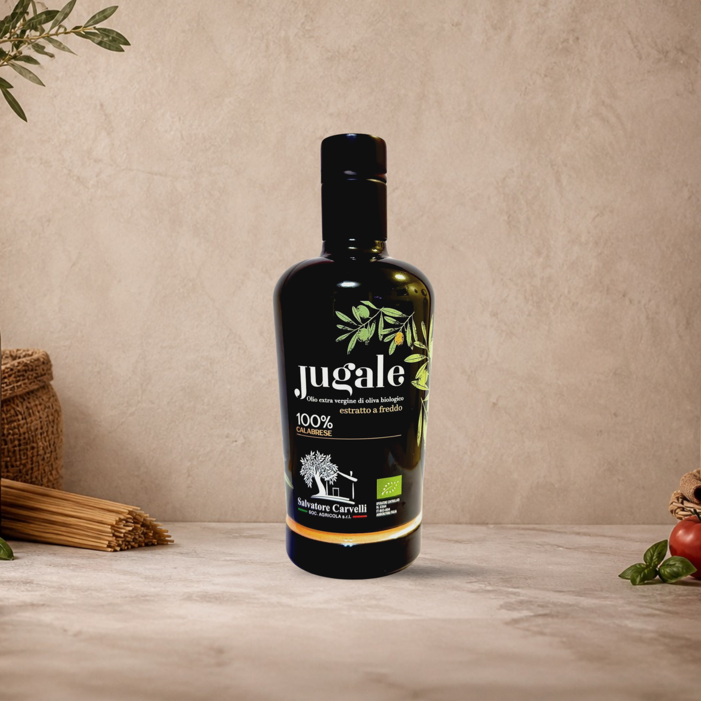 JUGALE Olio Extra Vergine di Oliva, 100% calabrese, spedizione veloce