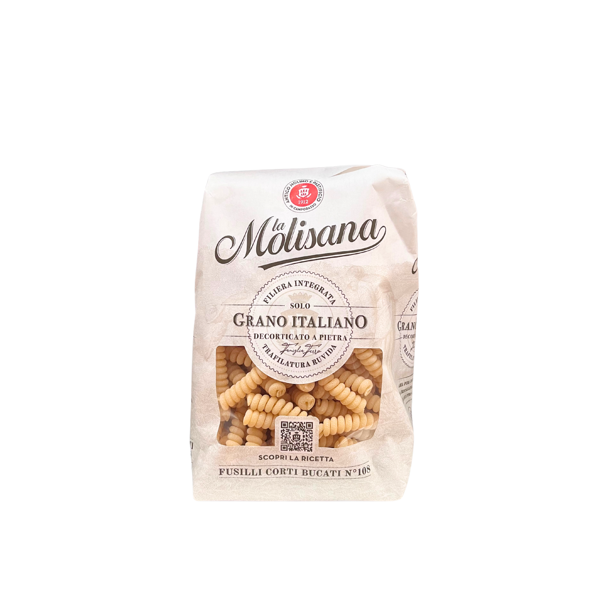 LA MOLISANA Fusilli Corti Bucati 500g | Pasta Italiana Artigianale