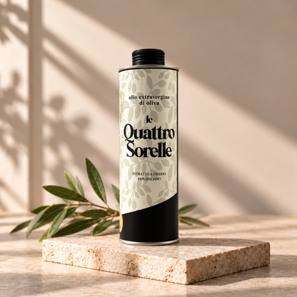 Le Quattro Sorelle Extra Virgin Olive Oil – Authentic Italian EVOO from Puglia