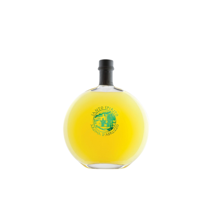 Bottiglia di Limoncello Santo Spirito liquore italiano artigianale
