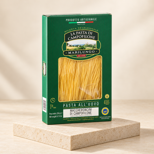 PASTA MARILUNGO Maccheroncini di Campofilone PGI 250g – traditional Italian egg pasta from Marche