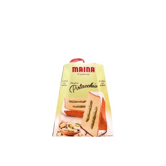 Pandoro Maina con crema al pistacchio 750g confezione