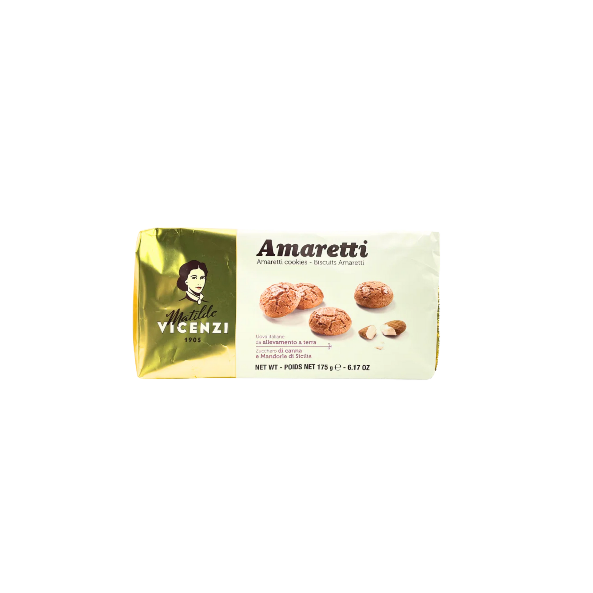 Matilde Vicenzi Biscotti Amaretti con Uova Italiane – 175 g