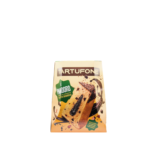 Motta Tartufone Pandoro con crema al cacao di Santo Domingo 800g – Dolce natalizio farcito – Essenza Pisterzi