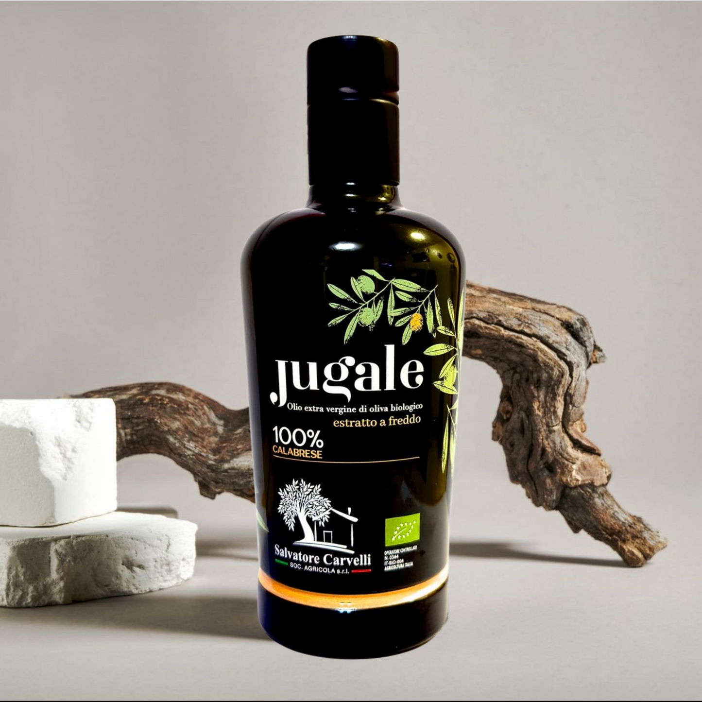 Olio Extra Vergine JUGALE su bruschetta italiana