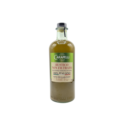 Olio Extra Vergine di Oliva Rustico Non Filtrato Carapelli 1L
