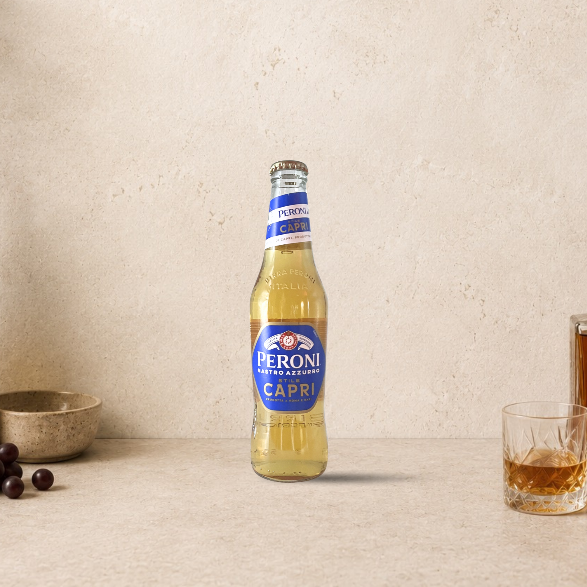 PERONI Nastro Azzurro Stile Capri 33cl | Italian Capri Style Beer