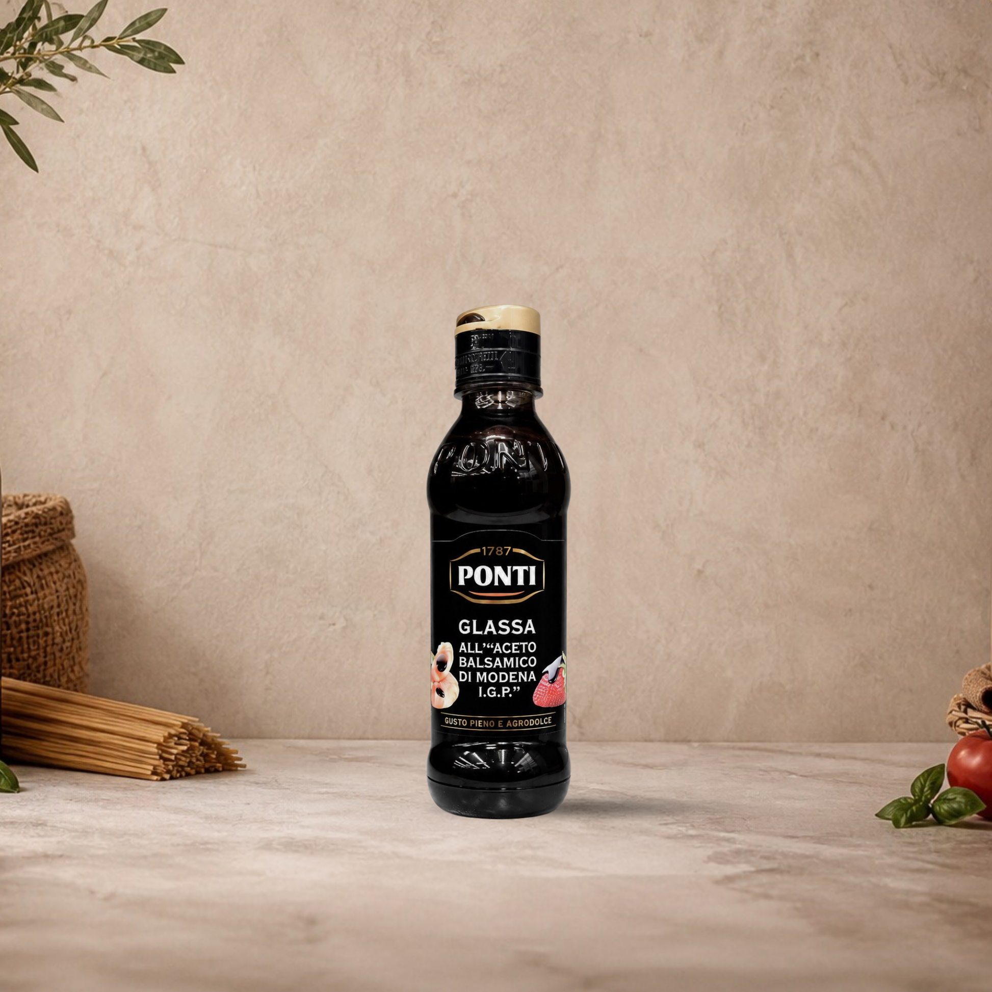 PONTI Glassa di Aceto Balsamico di Modena IGP, 250gr.