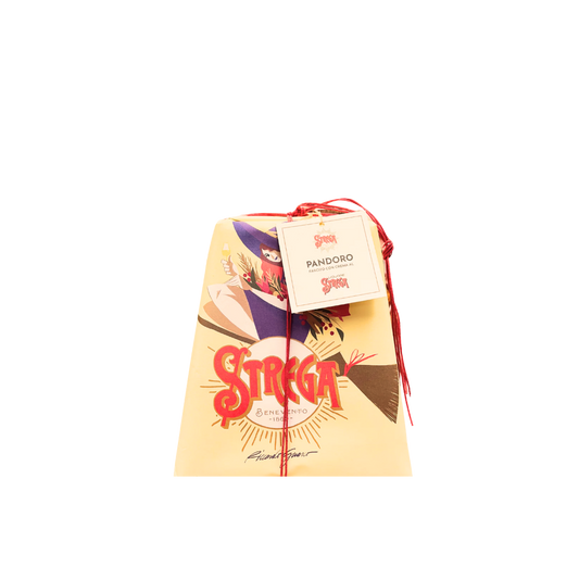 Pandoro Strega Alberti farcito con crema al Liquore Strega 1kg
