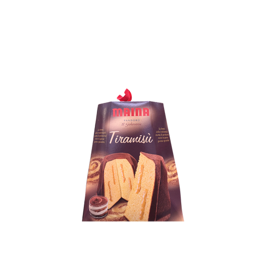 Pandoro al tiramisù Maina dolce natalizio italiano