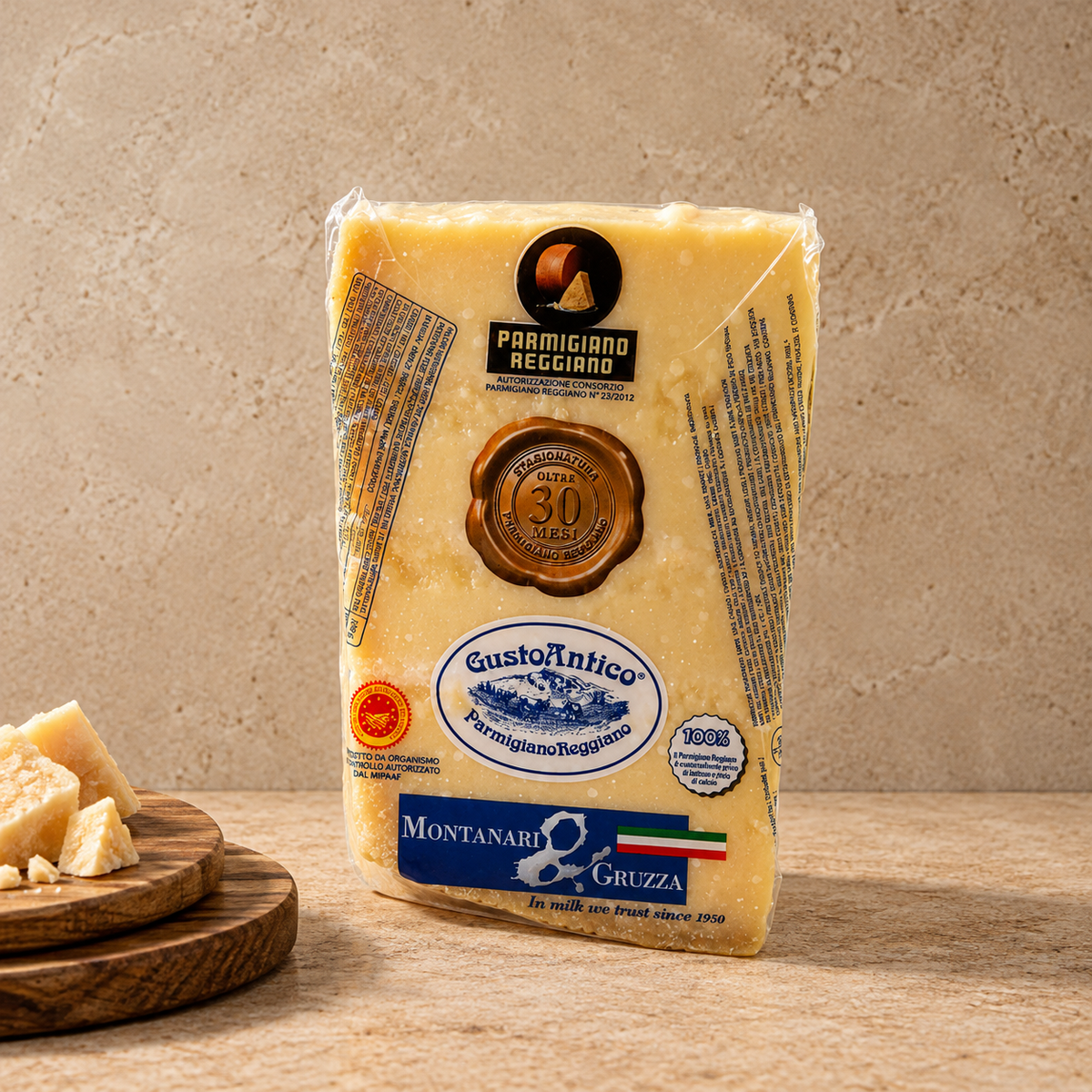 Parmigiano Reggiano DOP Scelto 30 Mesi, 1kg.