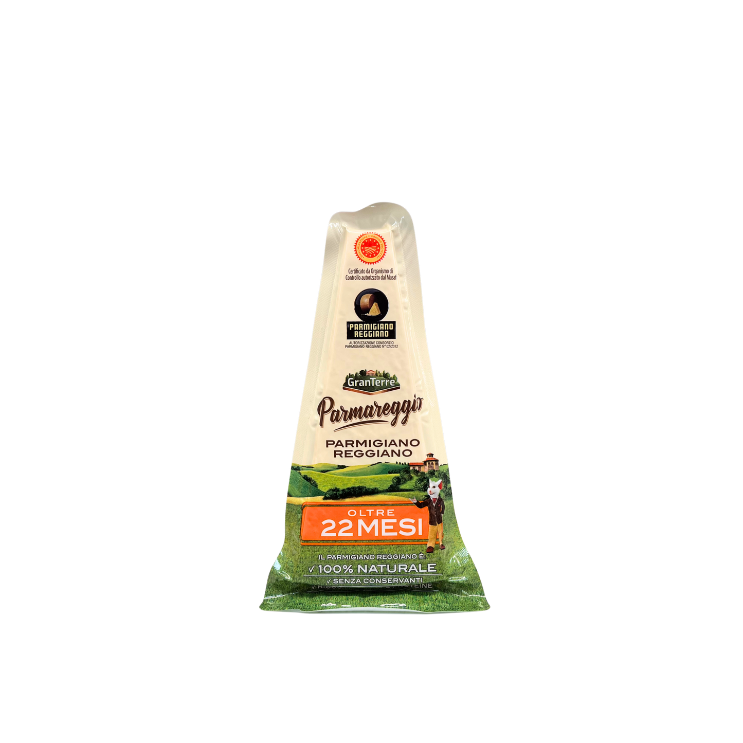 Parmigiano Reggiano DOP 22 mesi 250g GRAN TERRE – Formaggio italiano