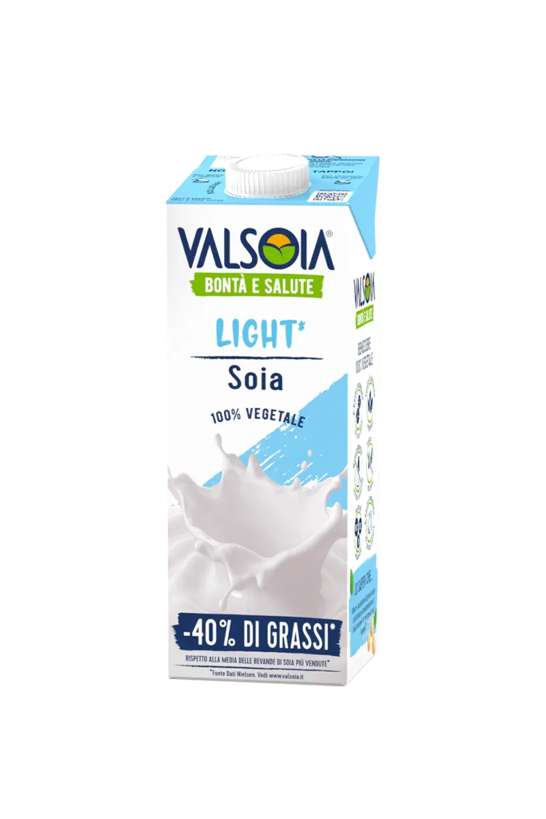 Valsoia Bevanda vegetale a base di Soia, LIGHT. 1000ml