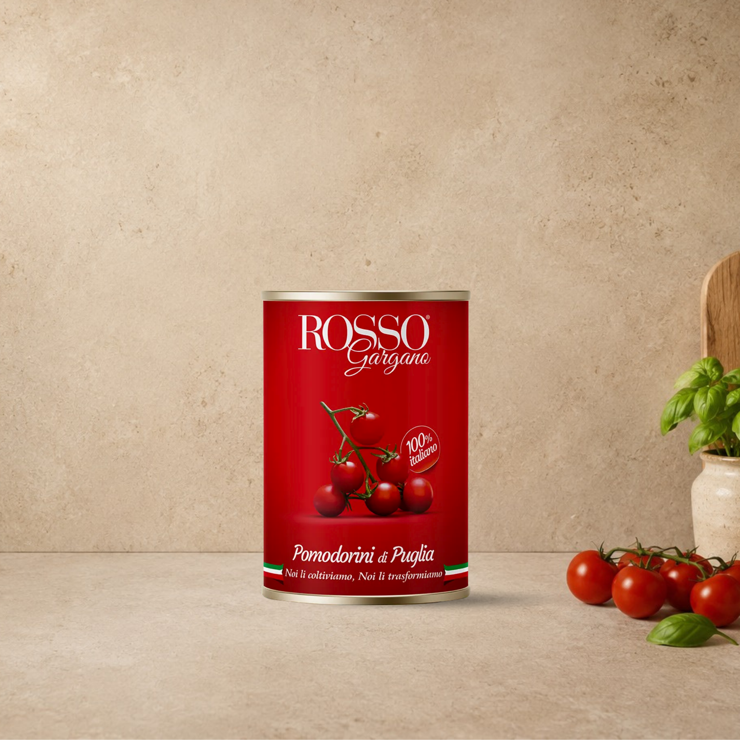 ROSSO GARGANO Pomodorini di Puglia, 400gr spedizione in europa