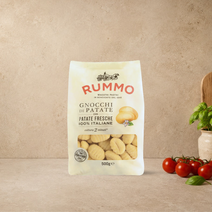 RUMMO Gnocchi di Patate 500g | Italian Potato Gnocchi for Ragù